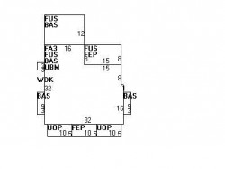 50 Paul St, Newton, MA 02459 floor plan