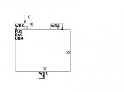 336 Dedham St, Newton, MA 02459 floor plan
