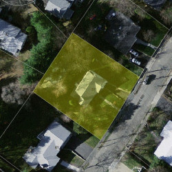 51 Sharpe Rd, Newton, MA 02459 aerial view