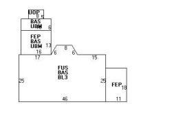 46 Vista Ave, Newton, MA 02466 floor plan