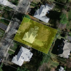 63 Broken Tree Rd, Newton, MA 02459 aerial view