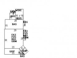 70 Prospect St, Newton, MA 02465 floor plan