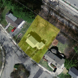 64 Longfellow Rd, Newton, MA 02462 aerial view