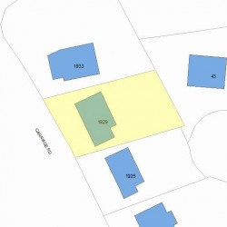1929 Commonwealth Ave, Newton, MA 02466 plot plan