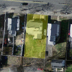 258 California St, Newton, MA 02458 aerial view