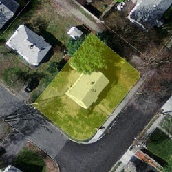 184 Spiers Rd, Newton, MA 02459 aerial view