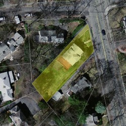 1329 Walnut St, Newton, MA 02461 aerial view