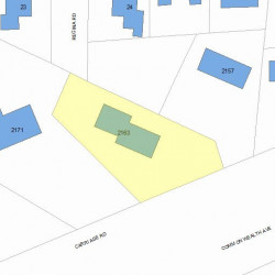 2163 Commonwealth Ave, Newton, MA 02466 plot plan