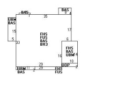 15 Furber Ln, Newton, MA 02459 floor plan