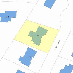 82 Broken Tree Rd, Newton, MA 02459 plot plan