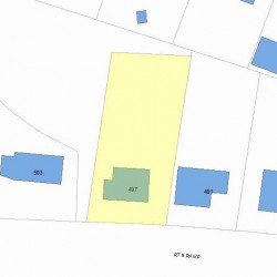 497 Boylston St, Newton, MA 02459 plot plan