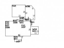 4 Arlington St, Newton, MA 02458 floor plan