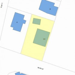 101 River St, Newton, MA 02465 plot plan