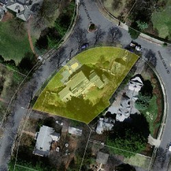 36 Metacomet Rd, Newton, MA 02468 aerial view