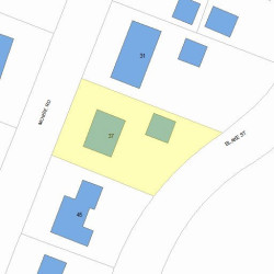 37 Morse Rd, Newton, MA 02460 plot plan