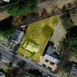 95 Woodward St, Newton, MA 02461 aerial view