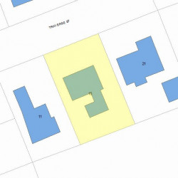 15 Traverse St, Newton, MA 02458 plot plan