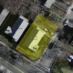 209 Tremont St, Newton, MA 02458 aerial view