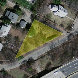 81 Evergreen Ave, Newton, MA 02466 aerial view