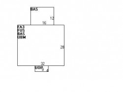 15 Clinton St, Newton, MA 02458 floor plan