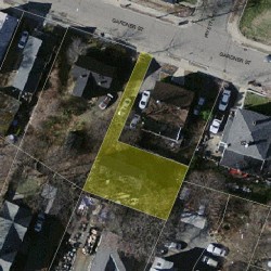 72 Gardner St, Newton, MA 02458 aerial view