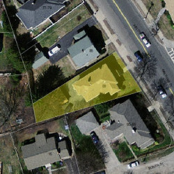 89 Waltham St, Newton, MA 02465 aerial view