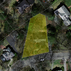 72 Bonad Rd, Newton, MA 02465 aerial view