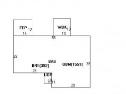 119 Oak Hill St, Newton, MA 02459 floor plan