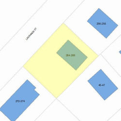 264 Lagrange St, Boston, MA 02132 plot plan