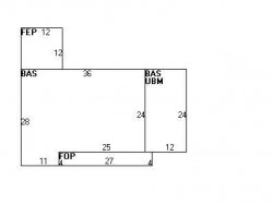 131 Farwell St, Newton, MA 02460 floor plan