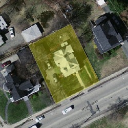 575 Watertown St, Newton, MA 02460 aerial view