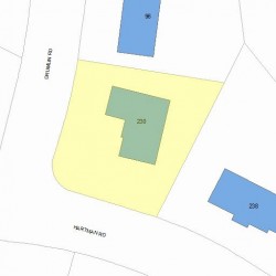 100 Drumlin Rd, Newton, MA 02459 plot plan