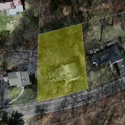 360 Quinobequin Rd, Newton, MA 02468 aerial view