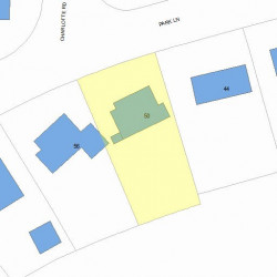 50 Park Ln, Newton, MA 02459 plot plan