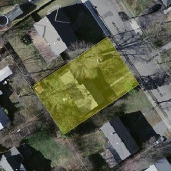 32 Van Roosen Rd, Newton, MA 02459 aerial view