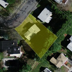 30 Esty Farm Rd, Newton, MA 02459 aerial view