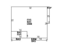 43 Playstead Rd, Newton, MA 02458 floor plan