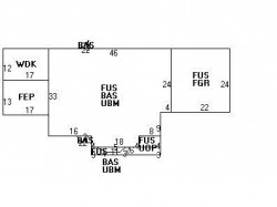 15 Bullough Park, Newton, MA 02460 floor plan