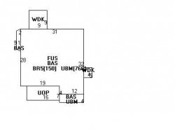 81 Winslow Rd, Newton, MA 02468 floor plan