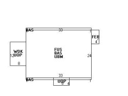 42 Brentwood Ave, Newton, MA 02459 floor plan