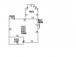 21 Oak Ter, Newton, MA 02461 floor plan