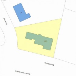 1525 Commonwealth Ave, Newton, MA 02465 plot plan