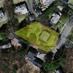 25 Pilgrim Rd, Newton, MA 02468 aerial view