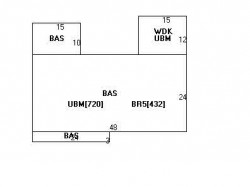 135 Dedham St, Newton, MA 02461 floor plan