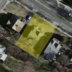 196 Tremont St, Newton, MA 02458 aerial view