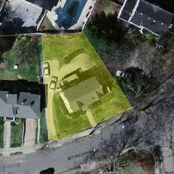 19 Bothfeld Rd, Newton, MA 02459 aerial view