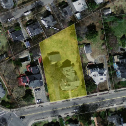163 Lincoln St, Newton, MA 02461 aerial view