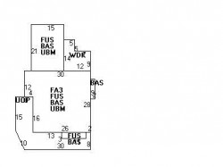 328 Cabot St, Newton, MA 02458 floor plan