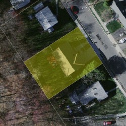 16 Walsh Rd, Newton, MA 02459 aerial view