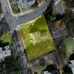 140 Mount Vernon St, Newton, MA 02465 aerial view
